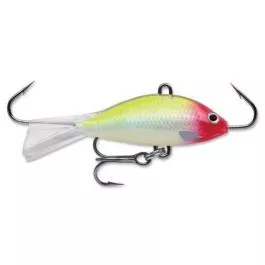 Rapala Jigging Shad Rap #3 - 3/16 oz. - Glow Clown