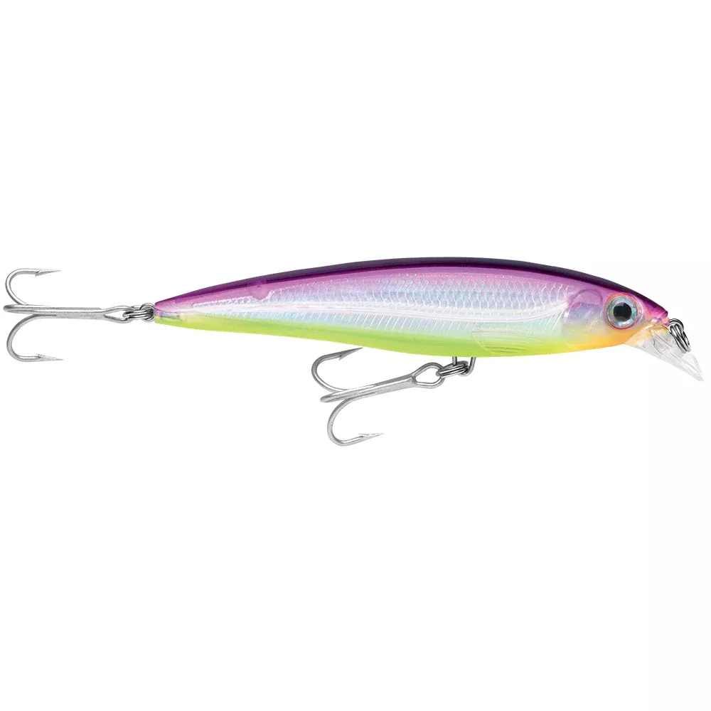 Rapala X-Rap Saltwater 4" Purple Chartreuse - SXR10PRCH