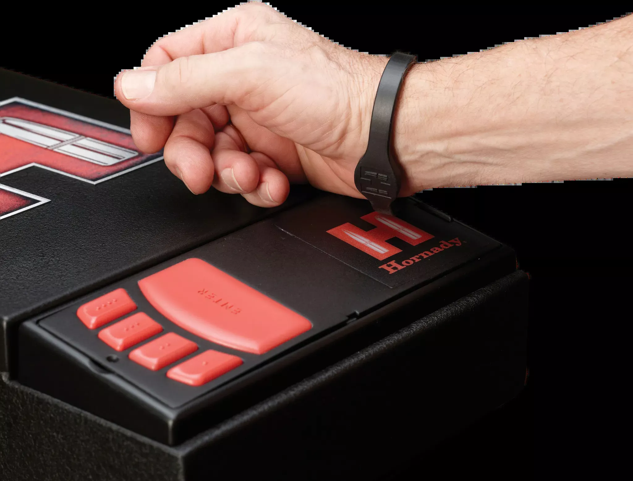 Rapid Safe RFID Wrist Band - Black