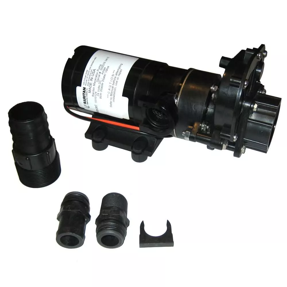 Raritan Macerator Pump – 24v w/Waste Valve [5310124]
