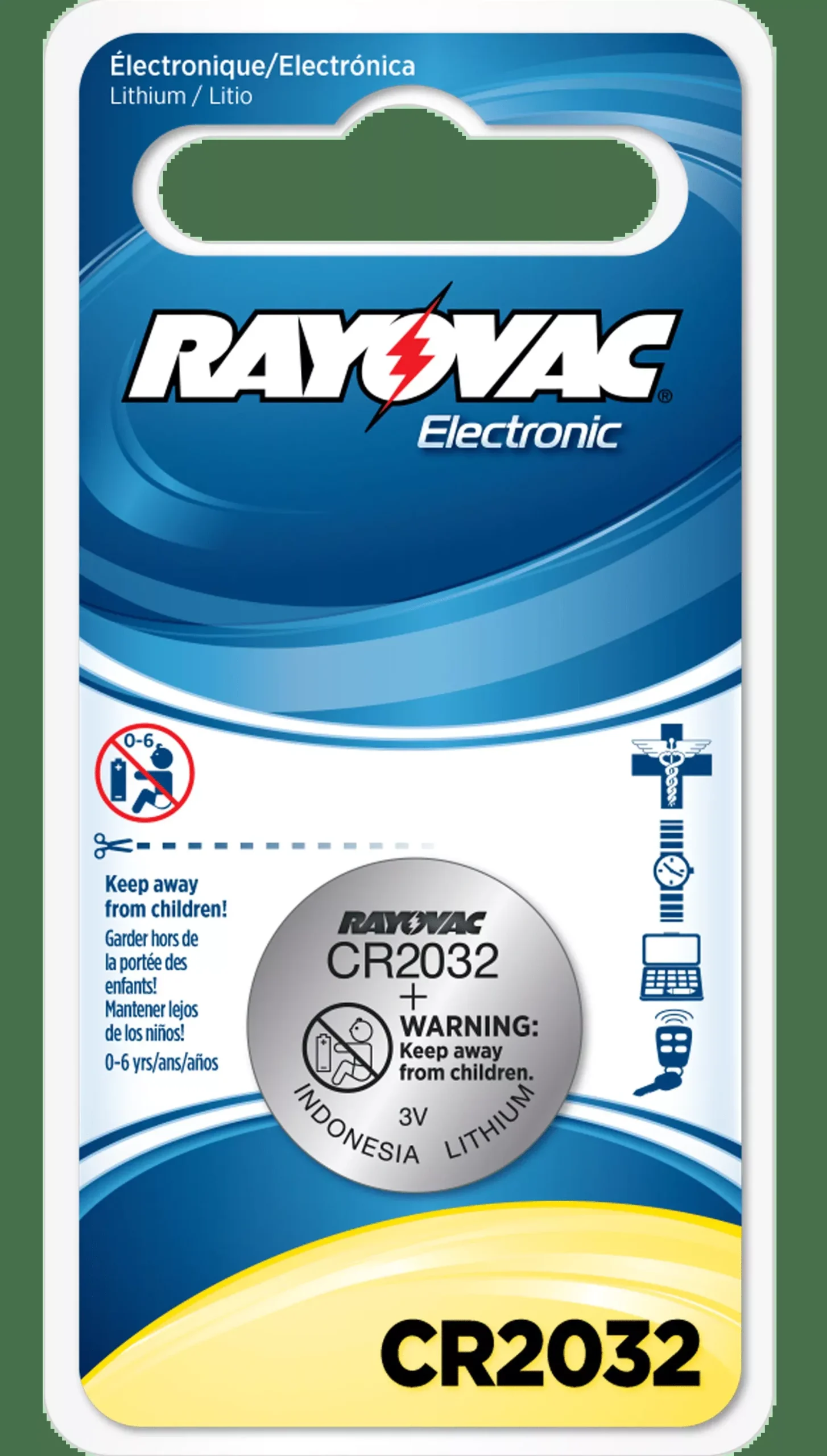 Rayovac Cr2032, Ray Kecr20321 Lith Battery #cr2032