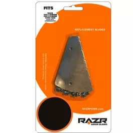 RAZR Power Auger Replacement Curved Blades
