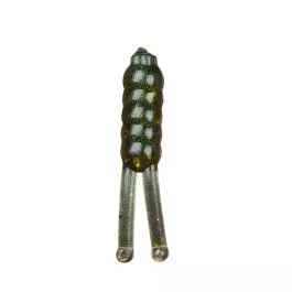 RBM Jigs Split Tail Panfish Plastics - 10 Pack - Arkansas Shiner