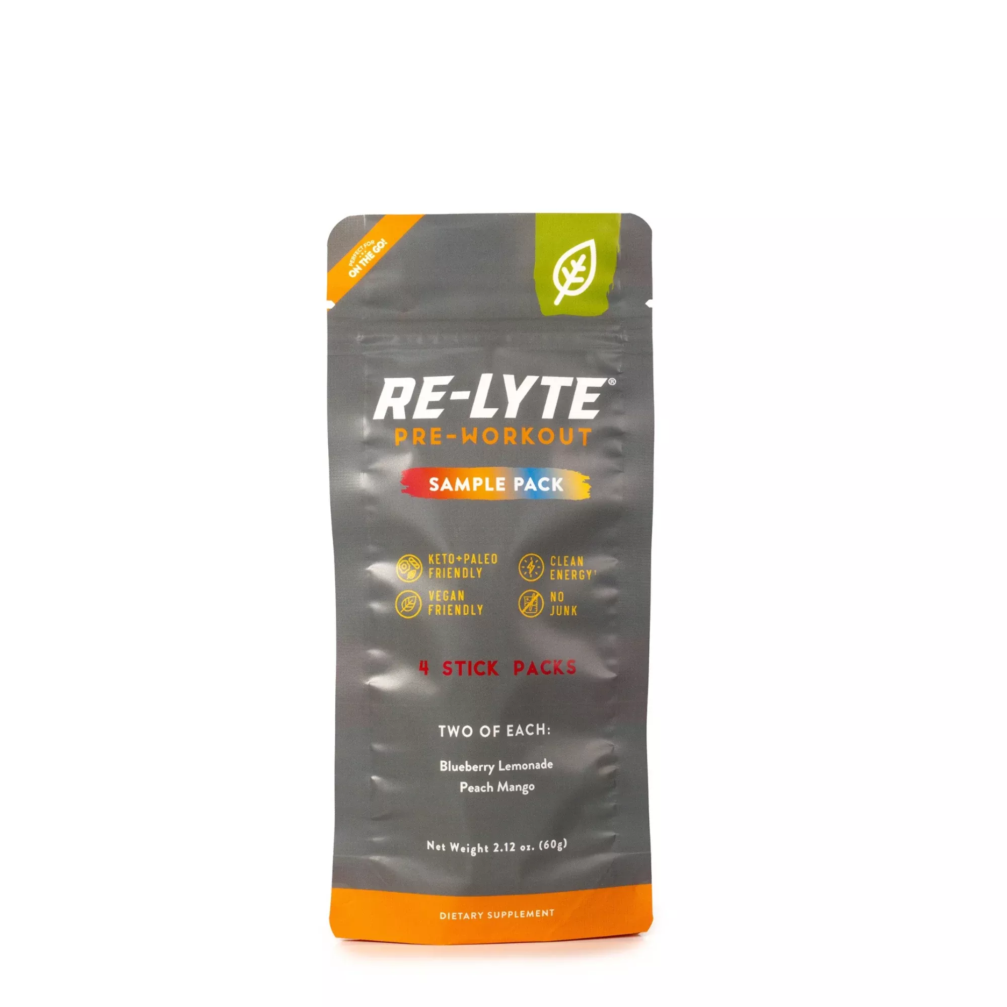 Re-Lyte Pre-Workout Sample Pack (4 ct.)