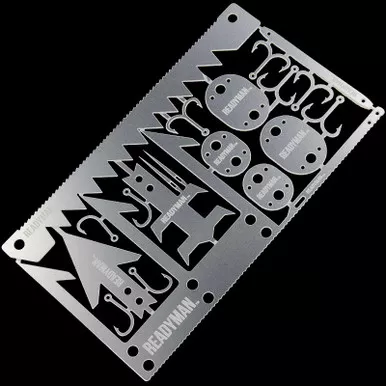 Readyman Wilderness Survival Card