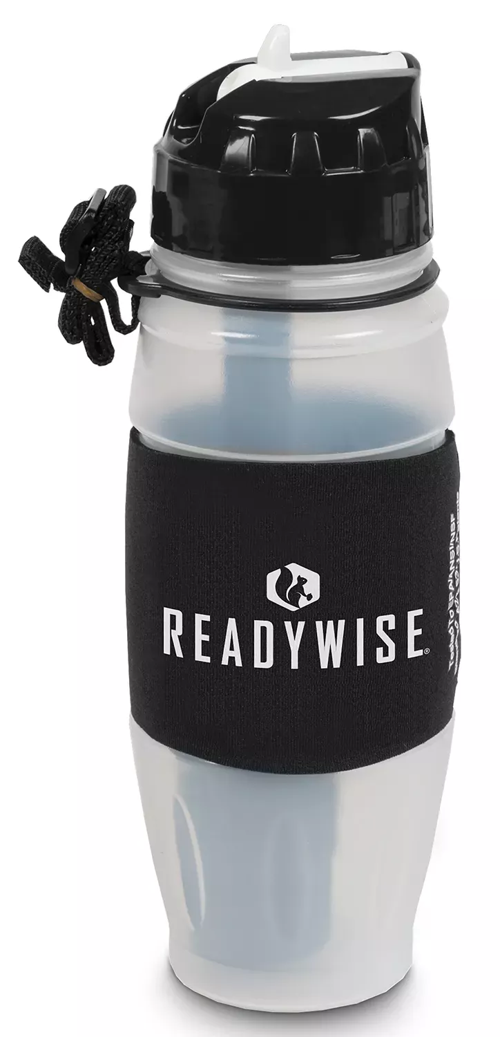 ReadyWise Water Filtration Bottle28 oz BPA-free Low Density Polyethylene RW08000