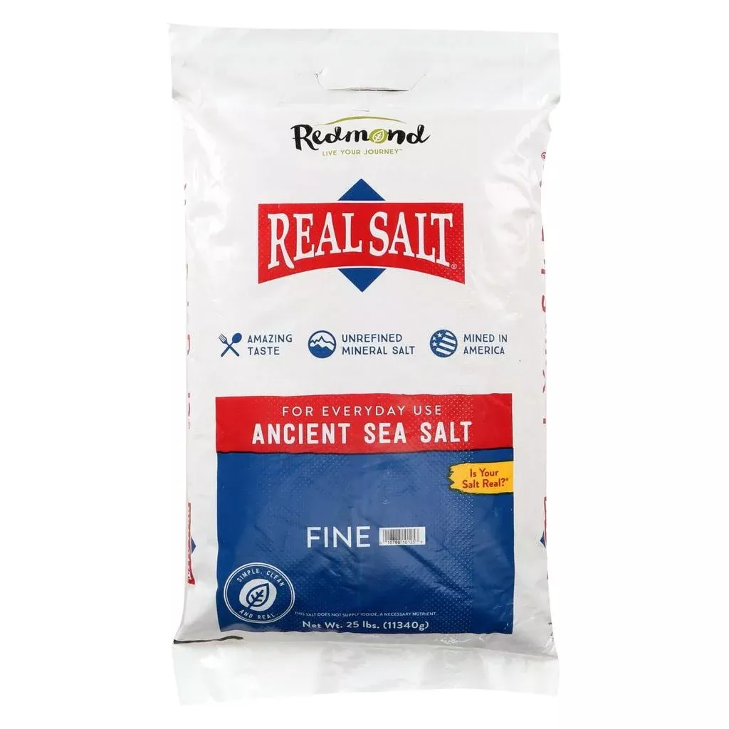 Real Salt Fine Bulk (25 lb.)
