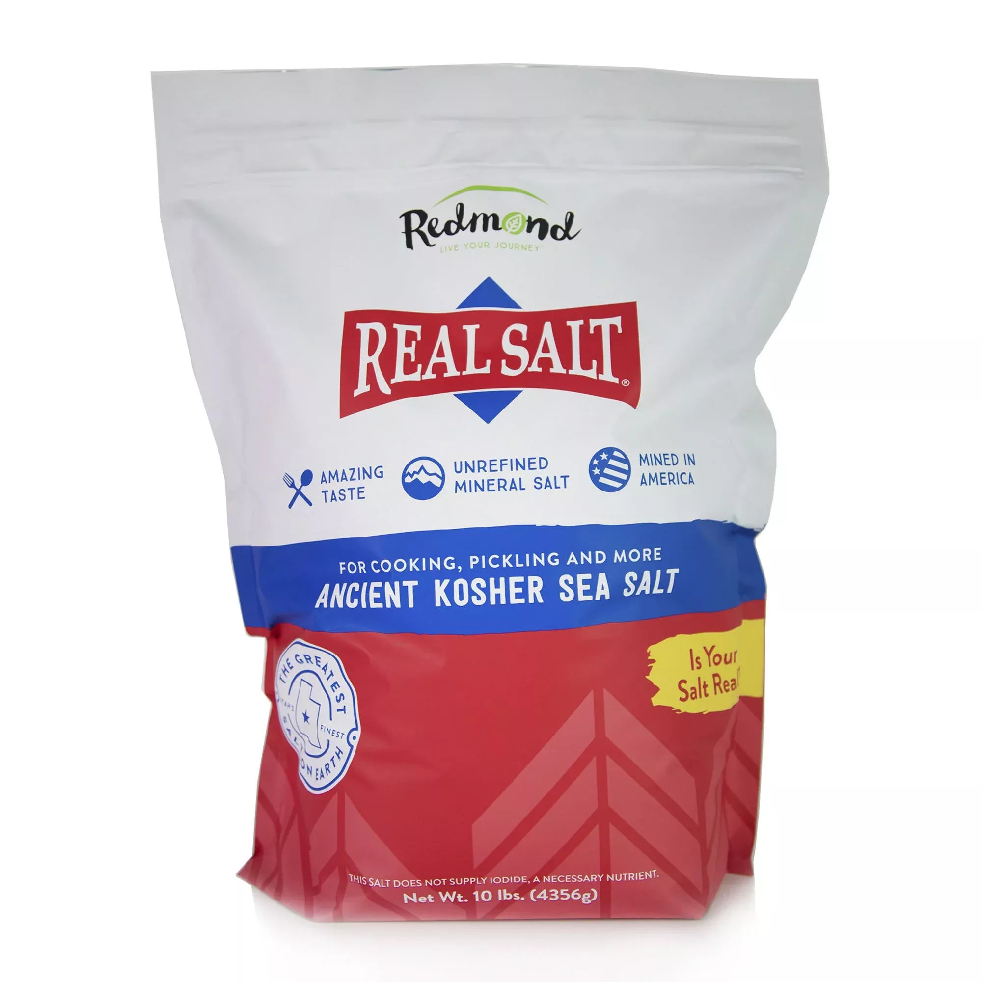 Real Salt Kosher Bulk Bag (10 lb.)