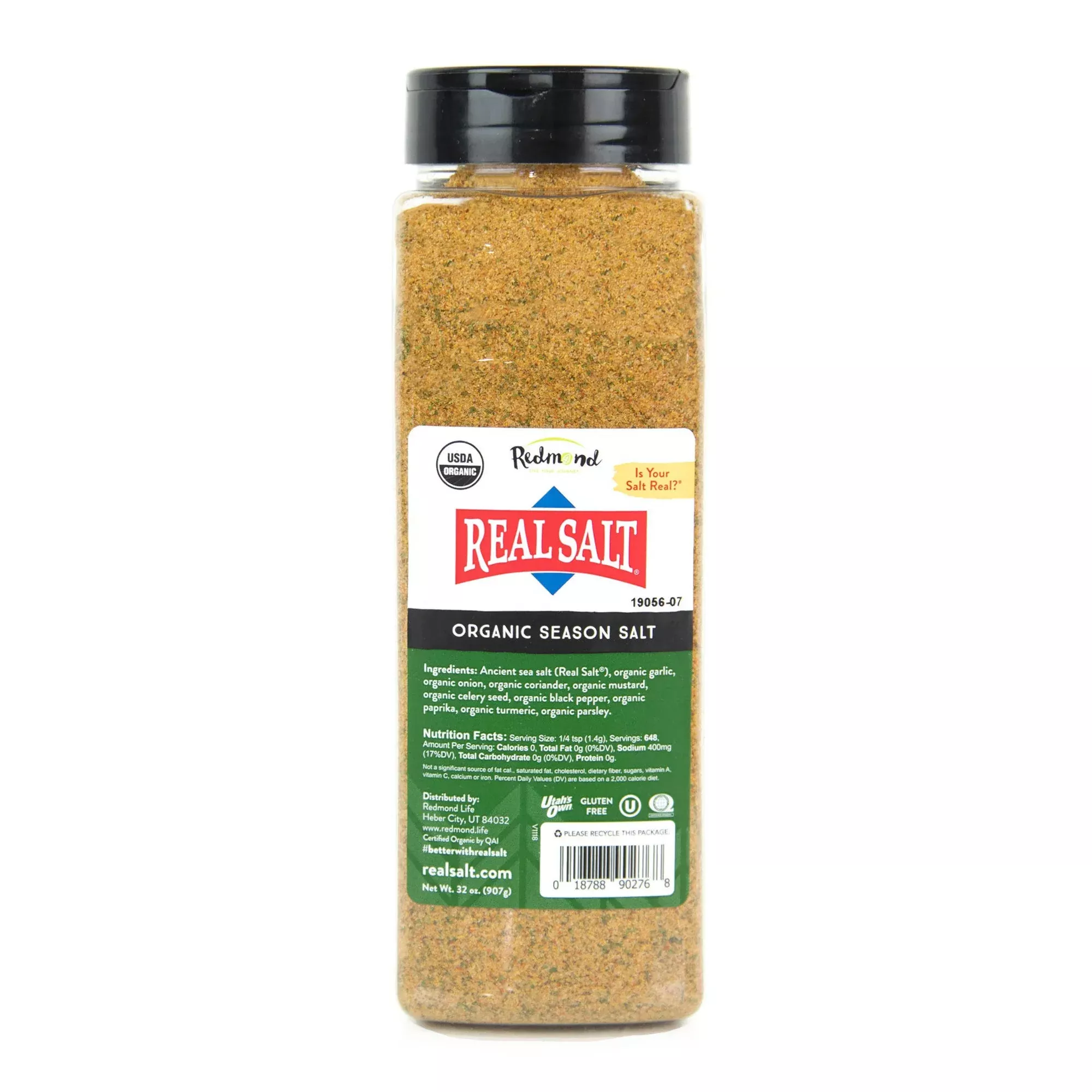 Real Salt Organic Season Salt (32 oz.)