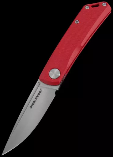 Real Steel Heinnie Haynes Luna Red G10 Folding Knife