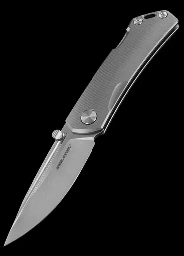 Real Steel Luna Maius Titanium Folding Knife