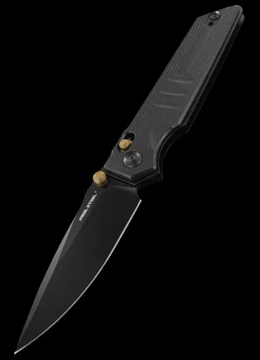 Real Steel Sacra Black Folding Knife