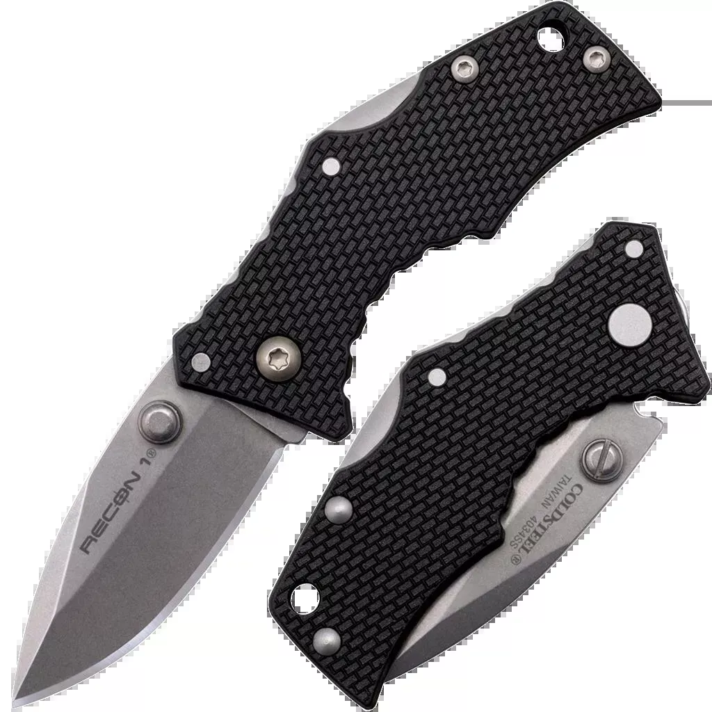 Recon 1 Micro 2" Folding Spear Point Plain Blade Knife