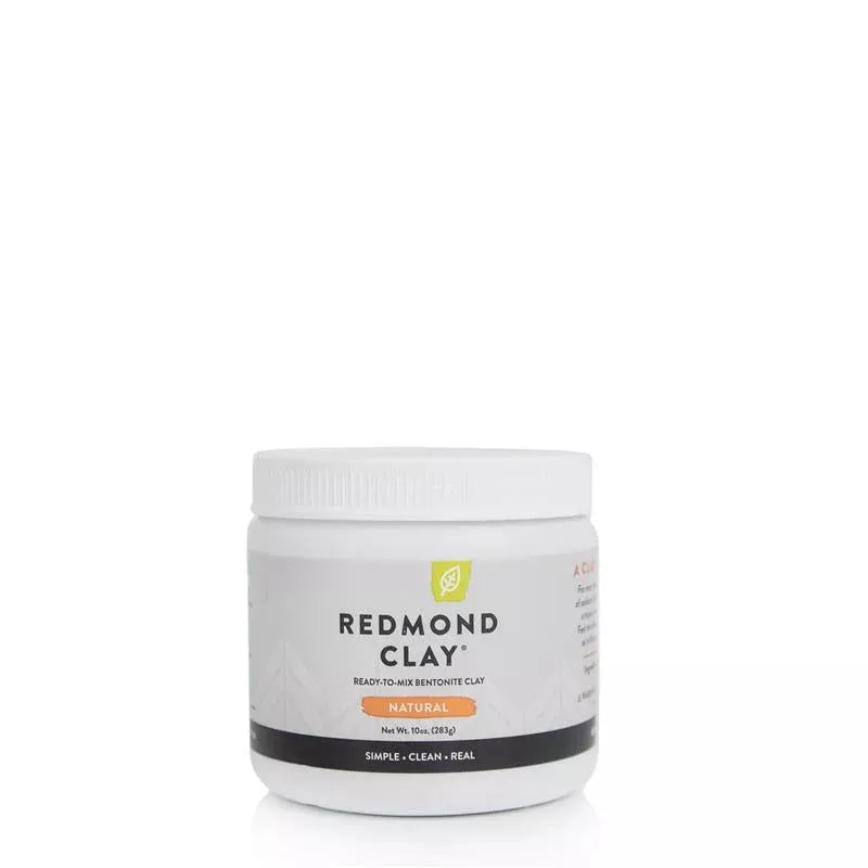 Redmond Ready-to-mix Bentonite Clay 10 oz Jar