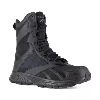 Reebok RB6655 Men's Hyperium Tactical 8" Trail Running Boots, Black