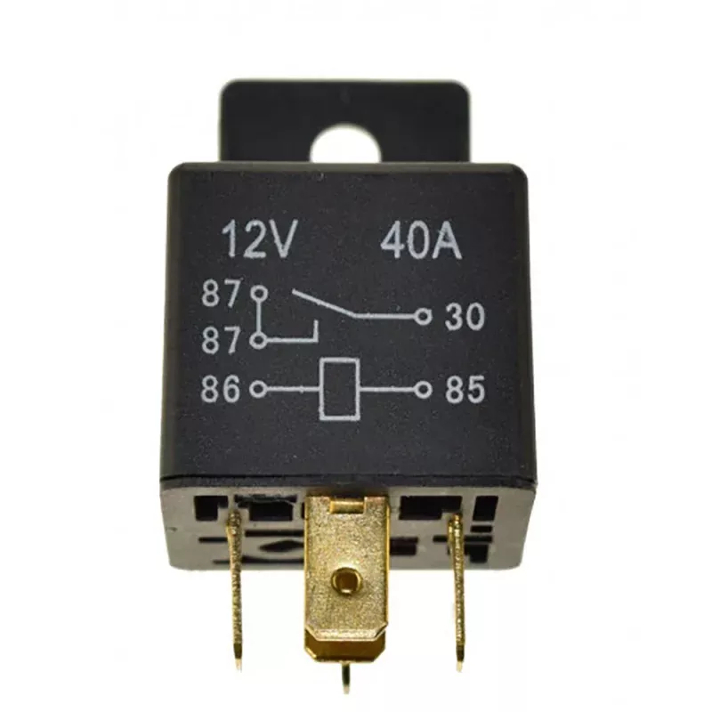 Regitar USA Relay w/Tab f/Most Engines: 30AMP, 5 Terminal, Single Pole/Double Throw