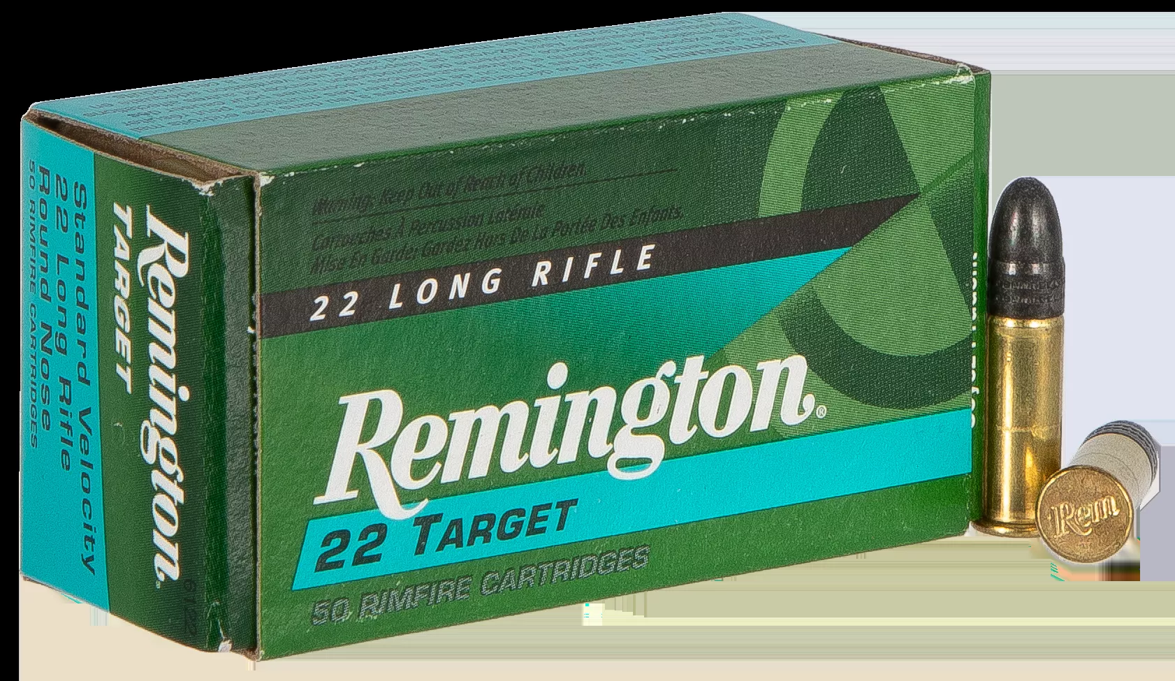 Remington Ammo Target 22lr 40gr Lead 50rd Bx/ 100 Cs