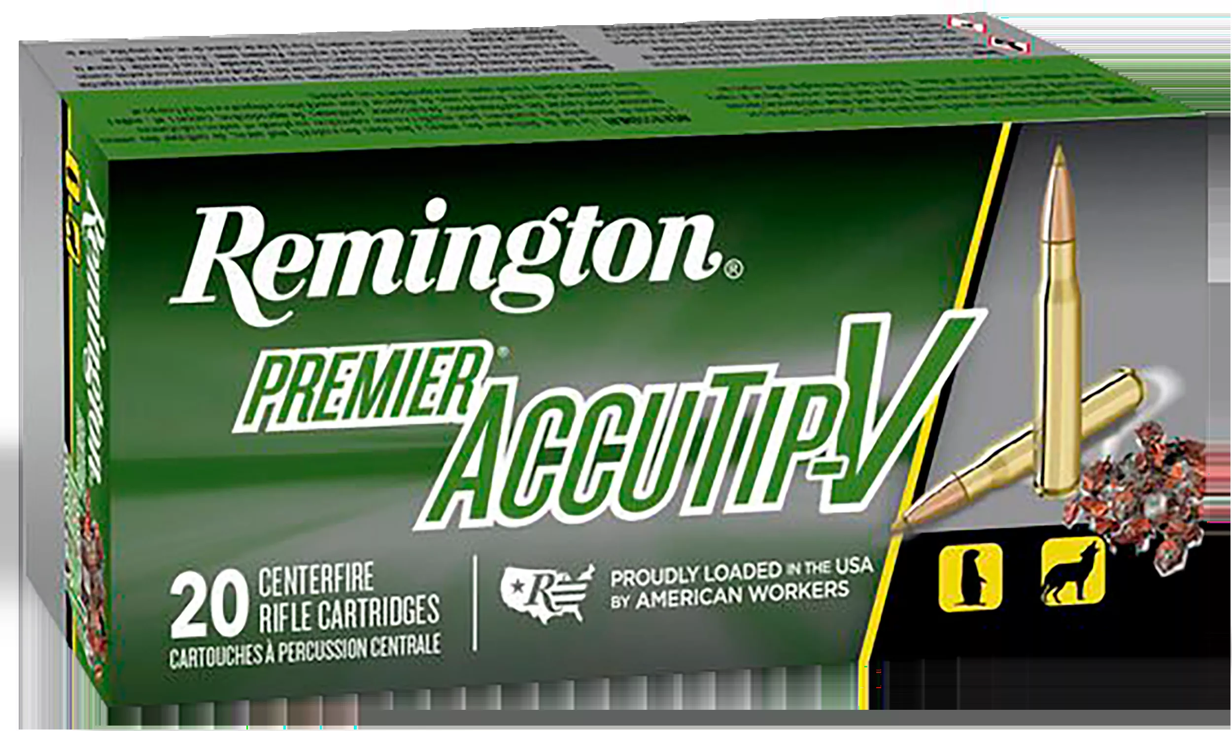 Remington Ammunition Premier 204 Ruger 32 gr AccuTip-V 20 Bx