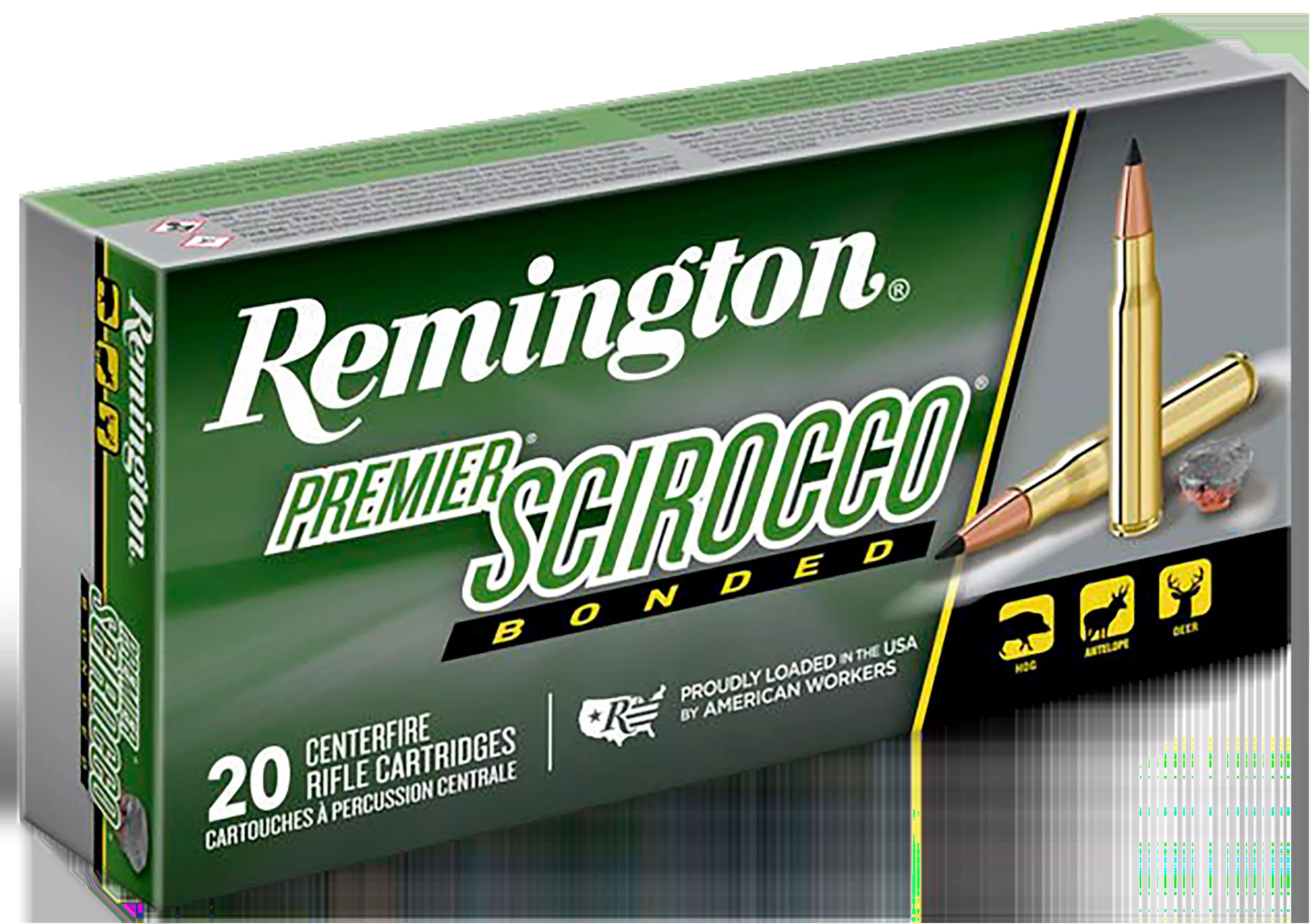 Remington Ammunition Premier 300 WSM 180 gr Swift Scirocco Bonded (SSB) 20 Bx