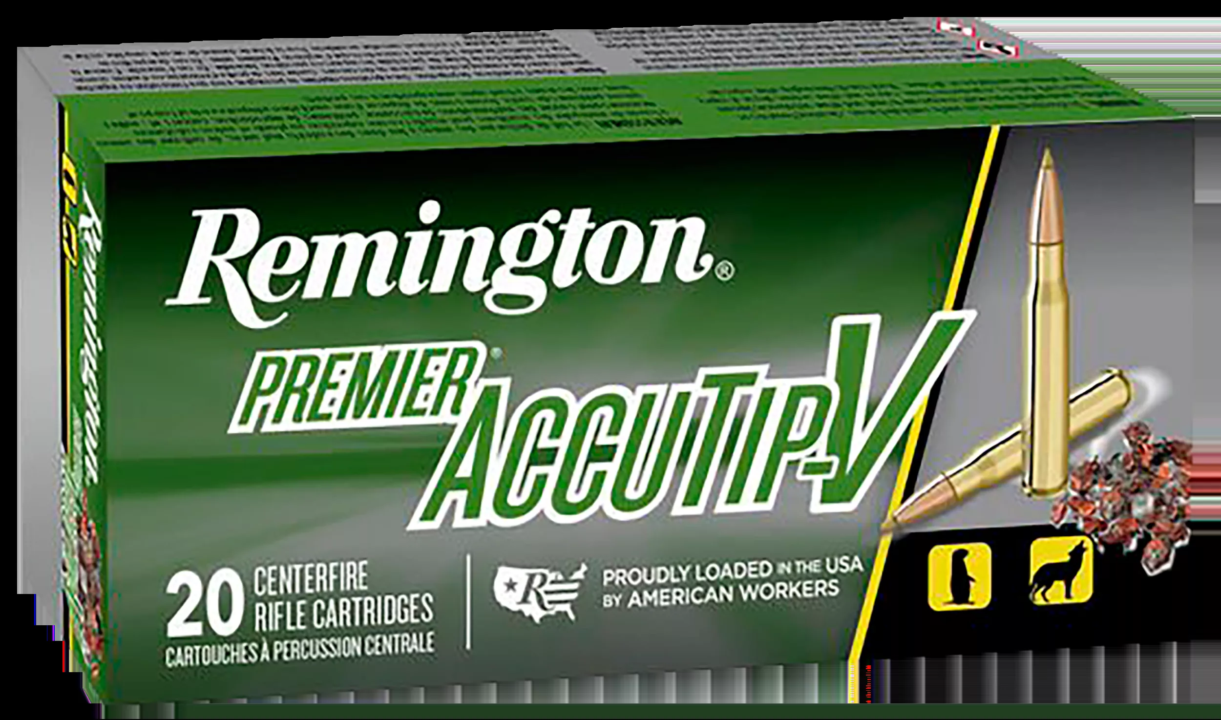 Remington Premier 223Rem 55gr AccuTip-V 20 Rounds 29192