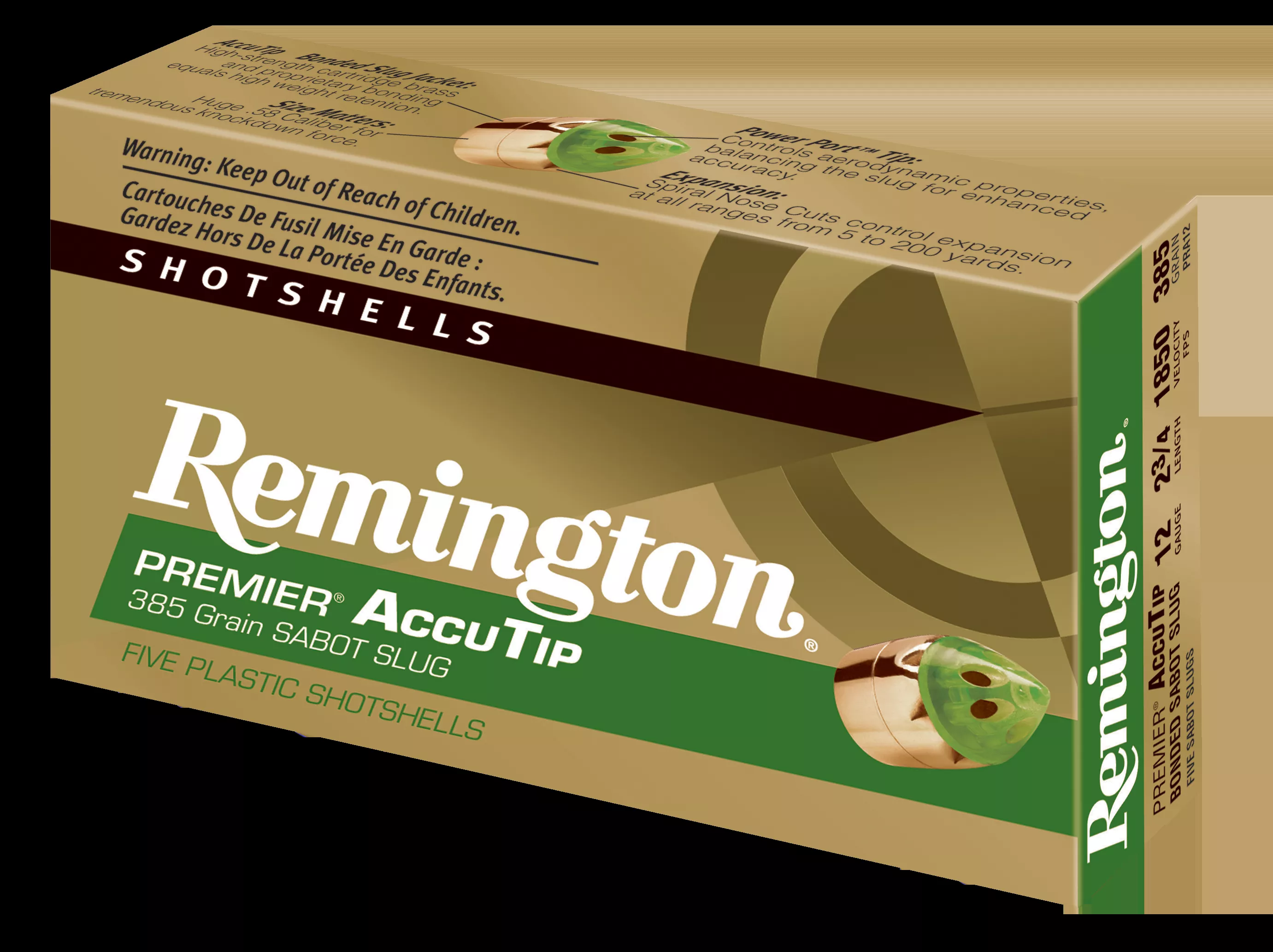 Remington Premier Accu-tip 12ga 2.75" 385GR 5rd