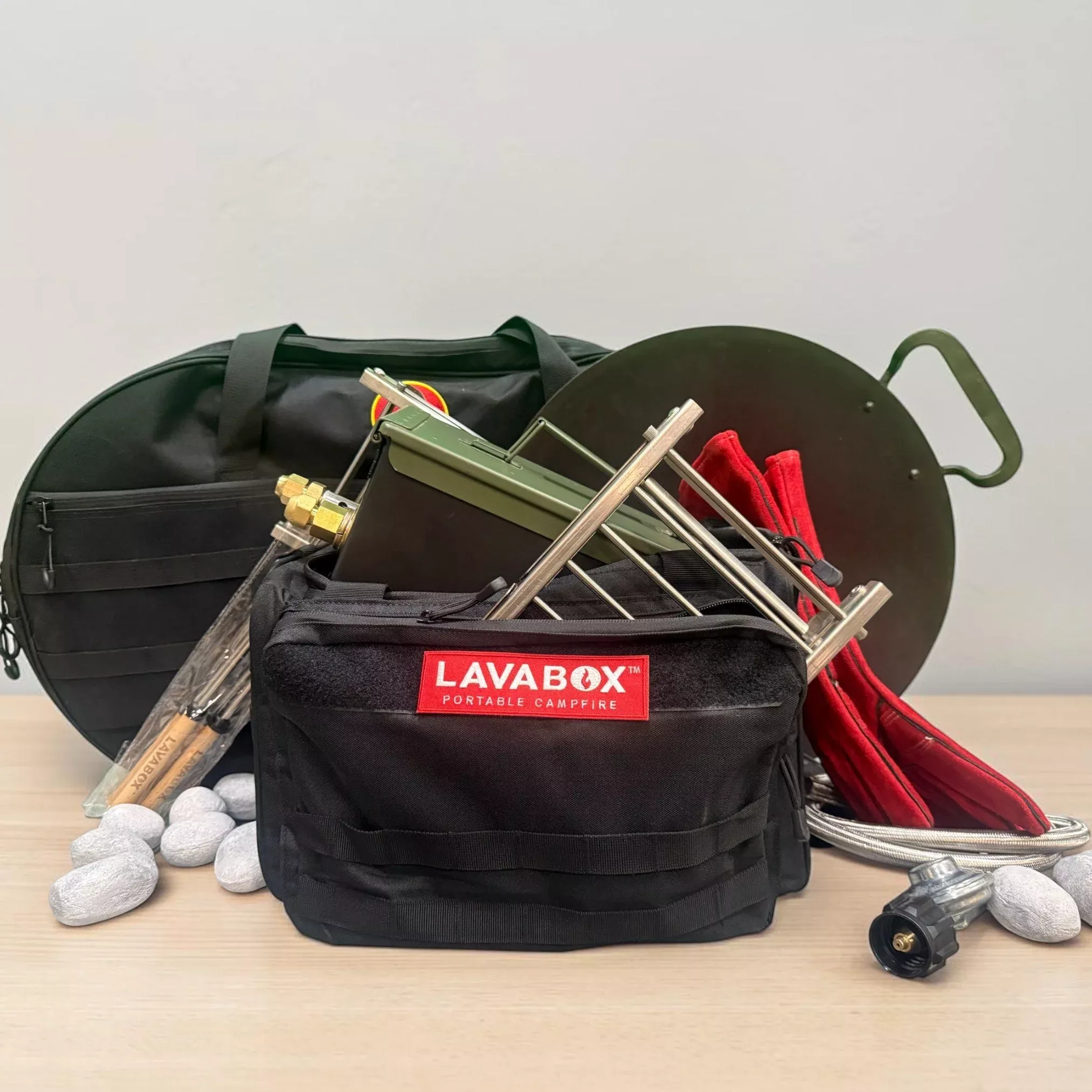 Reserve your Kitchen today! Campfire Kitchen: Original LavaBox Cooking and Campfire Pack