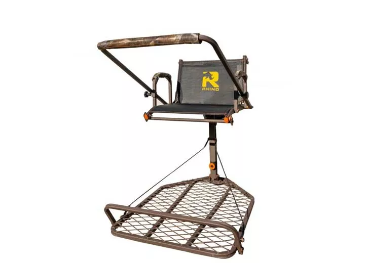 Rhino Tree Stands Hang-On Stand with Shooting Rail• RTH-202