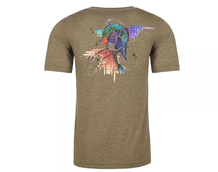 Rig’ em Right Dead Weight Fly Wood Duck T-Shirt