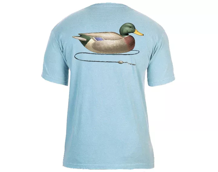 RIG’EM Right Decoy T-Shirt – Blue – Large #015DBL