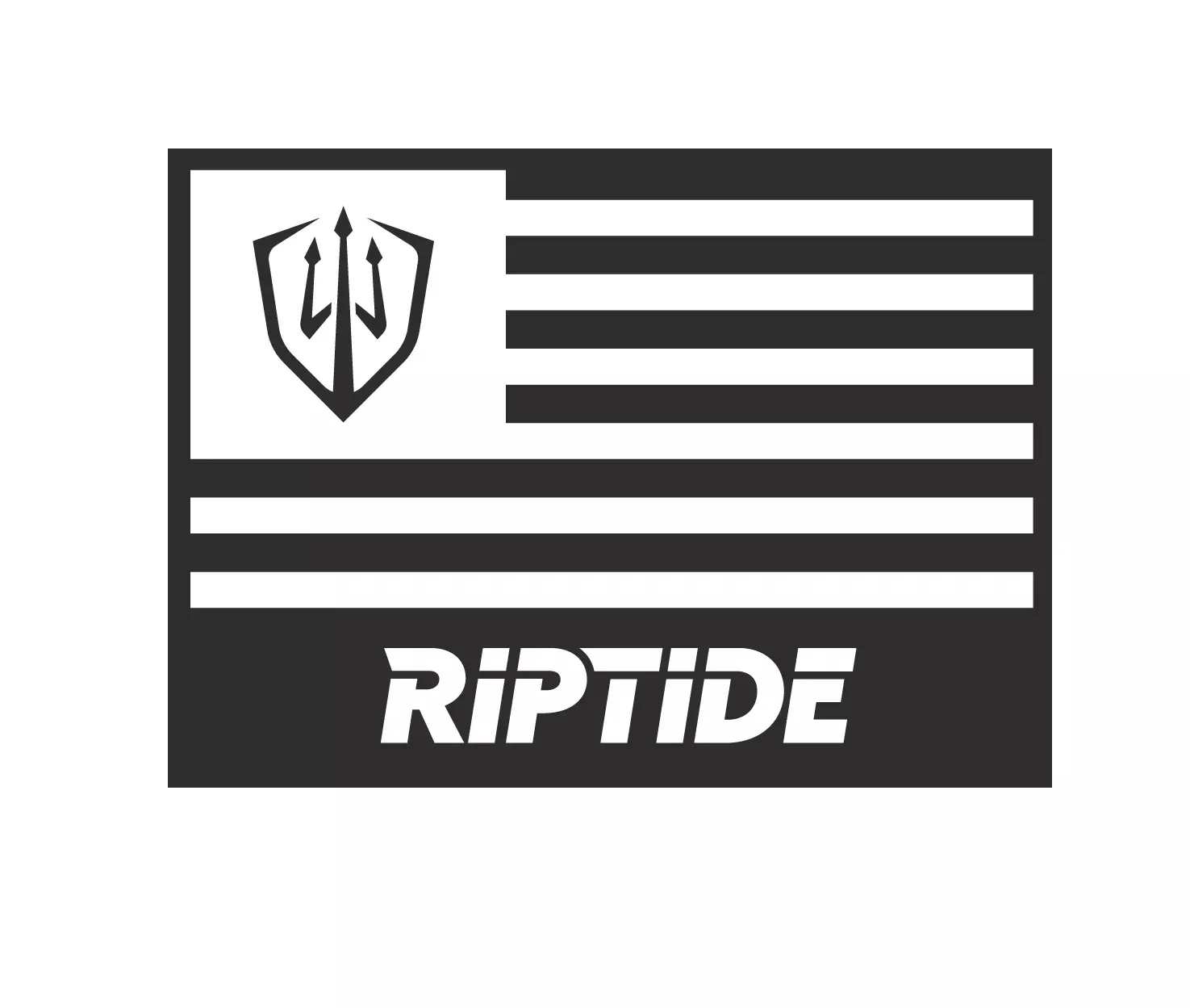 Riptide Flag Sticker