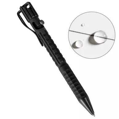 Rite in the Rain AO50 Metal Readiness Pen, Black w/ Black Ink