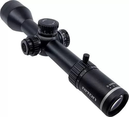 Riton X7 Conquer Scope 3-24×56 – 34mm Ffp Illum Mrad Reticle