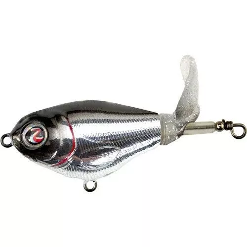River2Sea Whopper Plopper 75 – 3″ 9/16 Oz Chrome Black #WPL75-44