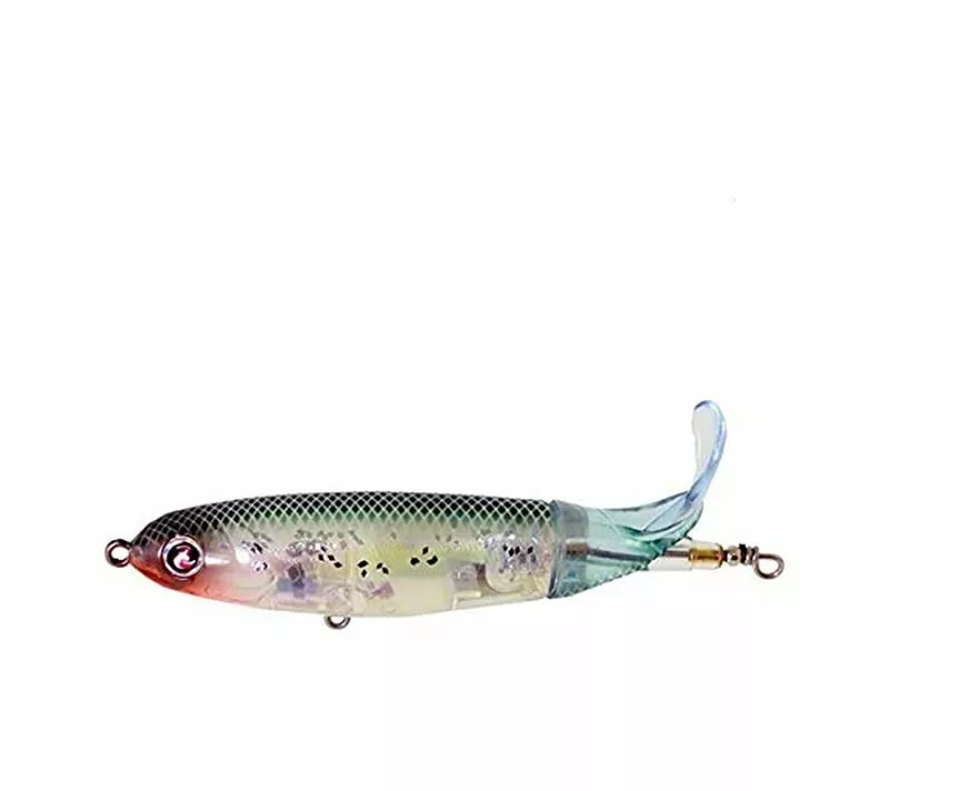 River2Sea Whopper Plopper 90 – 3 1/2 Oz Crystal Minnow #WPL90-24