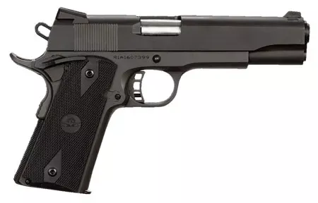 Rock Island Standard FS 9mm 5″ 10+1 Black Parkerized Extended Beavertail Low Profile Sights 51632