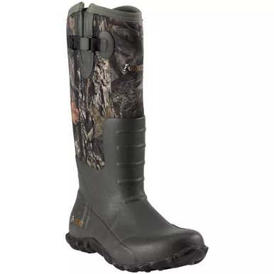Rocky Mens 16" Core Waterproof Rubber Knee Boots