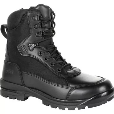 Rocky RKD0048 X-Flex 8" Public Service Boots, Black