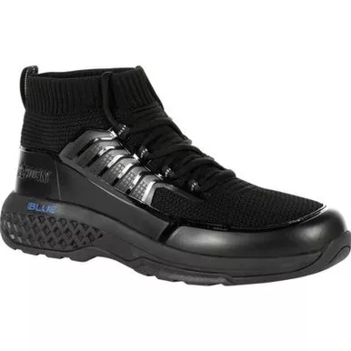 Rocky RKD0053 Code Blue 5'' Knit Public Service Boots, Black