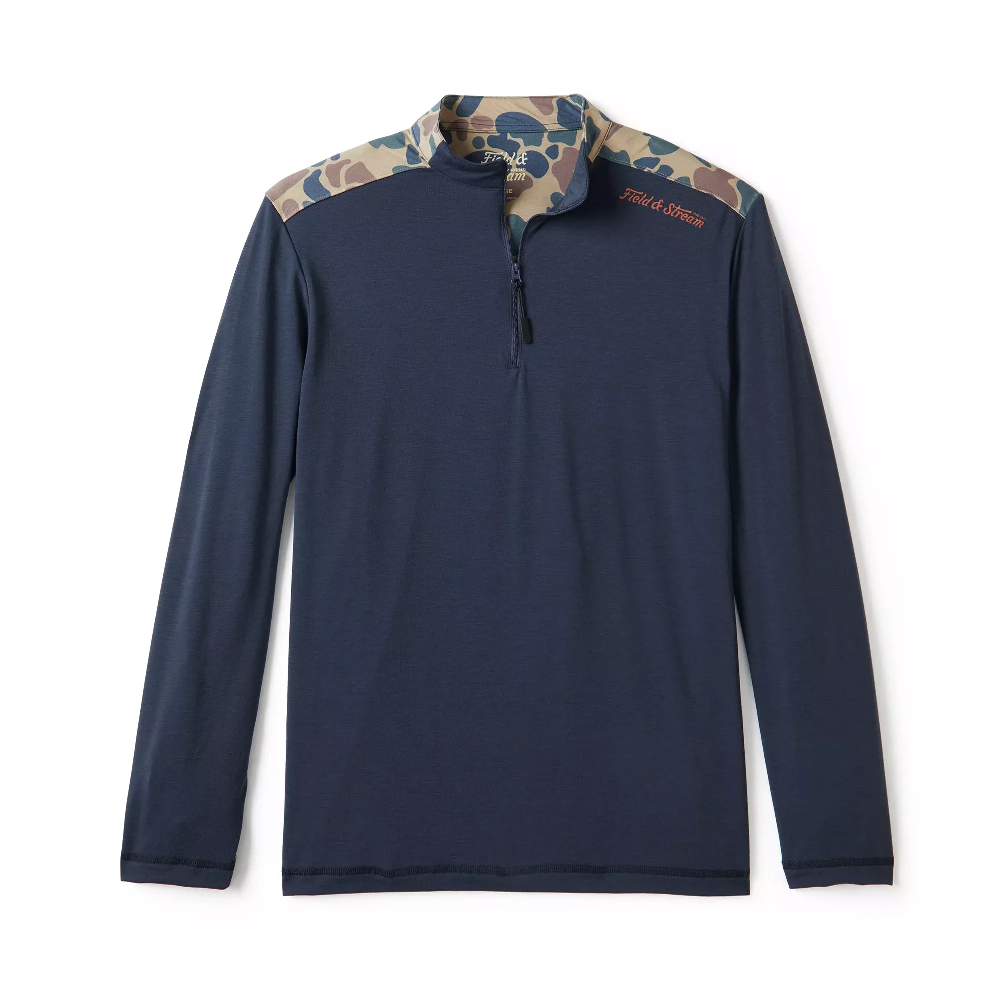 Rollcast Quarter Zip Navy