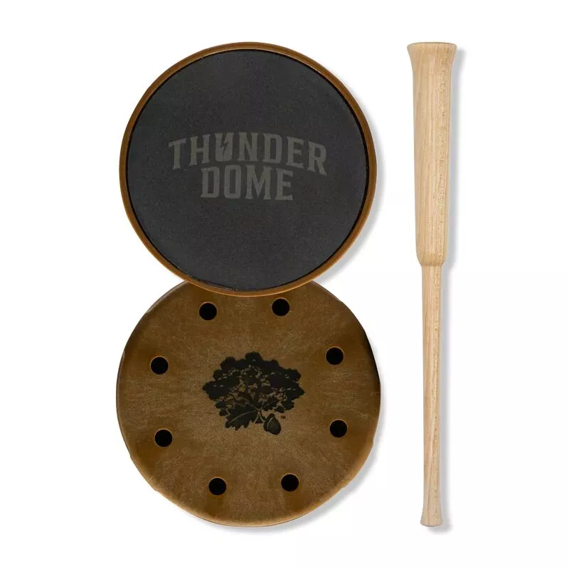 Rolling Thunder Game Calls Thunderdome Slate Pot Call With Hickory Striker #TCP-TDS