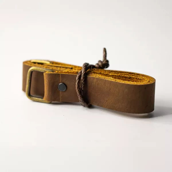 Rolling Thunder Minimalist Leather Turkey Tote #LG-008
