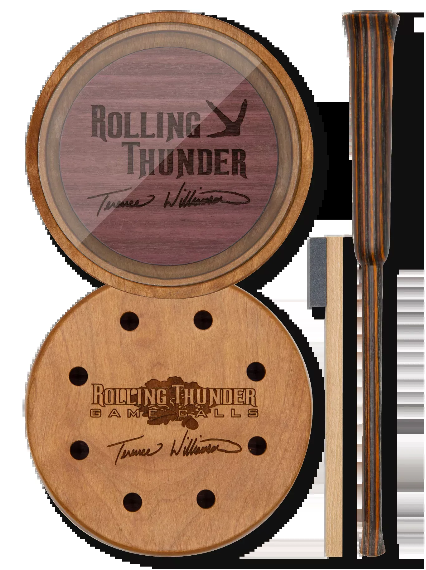Rolling Thunder Terence Williamson Crystal Turkey Call