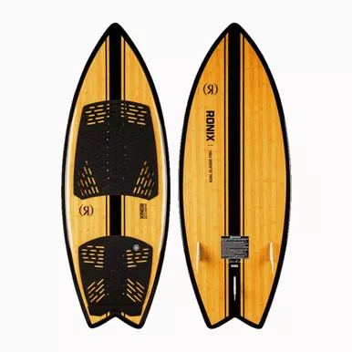 RONIX Koal Classic Fish Glossy Black/Bamboo Wakesurf