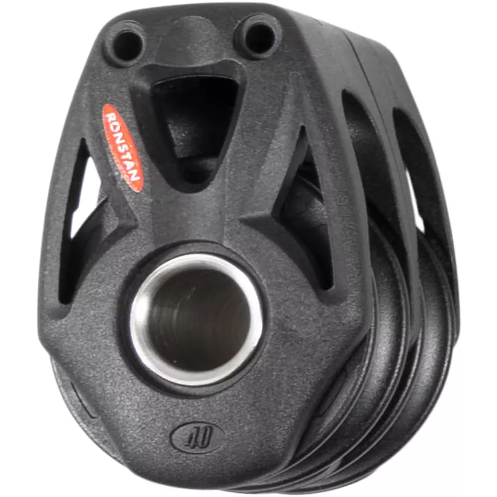 Ronstan Series 40 Orbit BB Double Block w/Becket & Lashing Option - RF48209