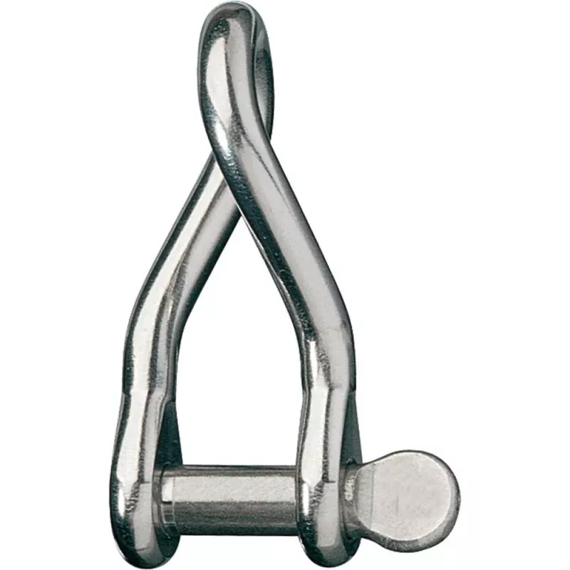 Ronstan Twisted Shackle – 3/16 Pin – 1-3/32L x 13/32W