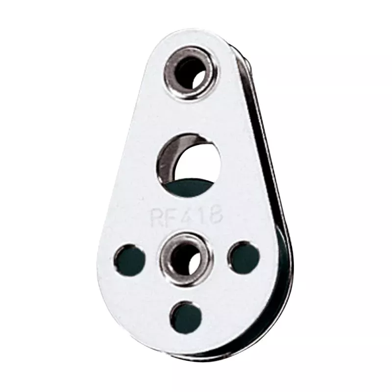 Ronstan Wire Block – Tubular Rivet Head w/Nylatron Sheave – 25mm (1) Sheave Diameter