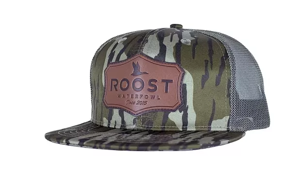 Roost Bottomland Leather Shield Patch Hat #RH-R-135