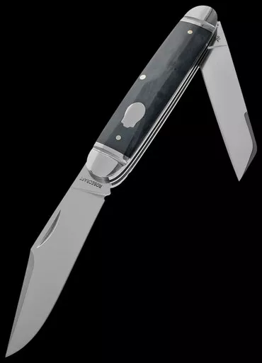 RoseCraft Briarpatch Jack Grey Bone Folding Knife