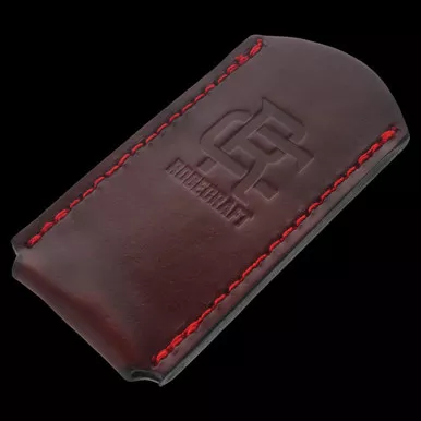 RoseCraft Leather Slip Pouch