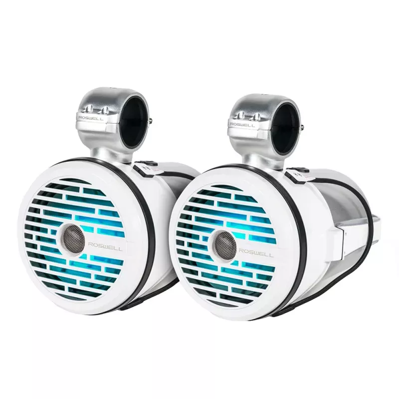 Roswell R1 8 Tower Speakers – White – 100W RMS200W Peak Power